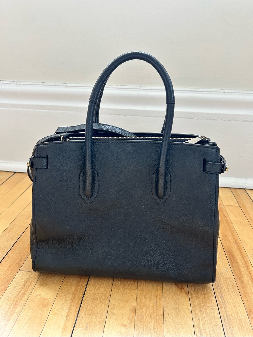 Furla Black Italian Leather Bag - Picture 5 of 9